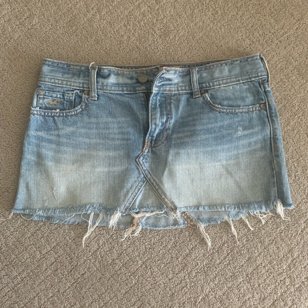Hollister Denim Skirt Size 5